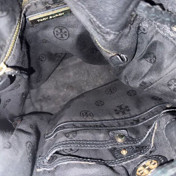 Toryburch black bucket bag - Picture 4 of 5